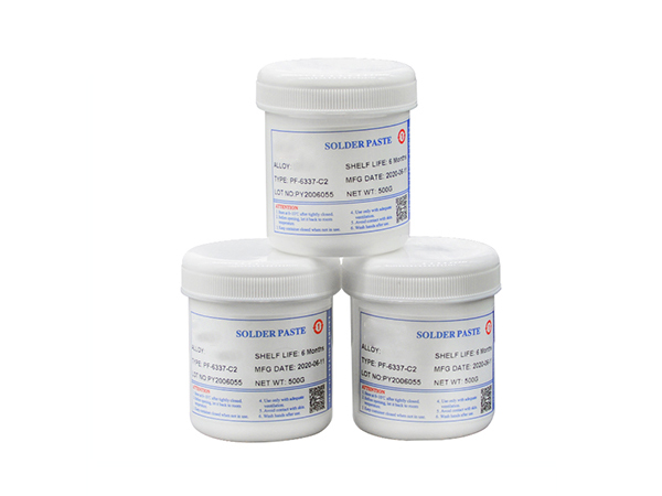 Tin, silver and copper solder paste